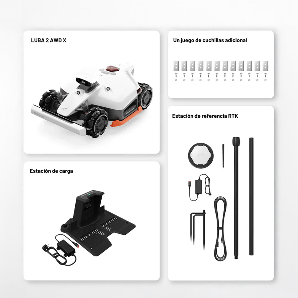 Robot cortacésped LUBA 2 AWD 10000X