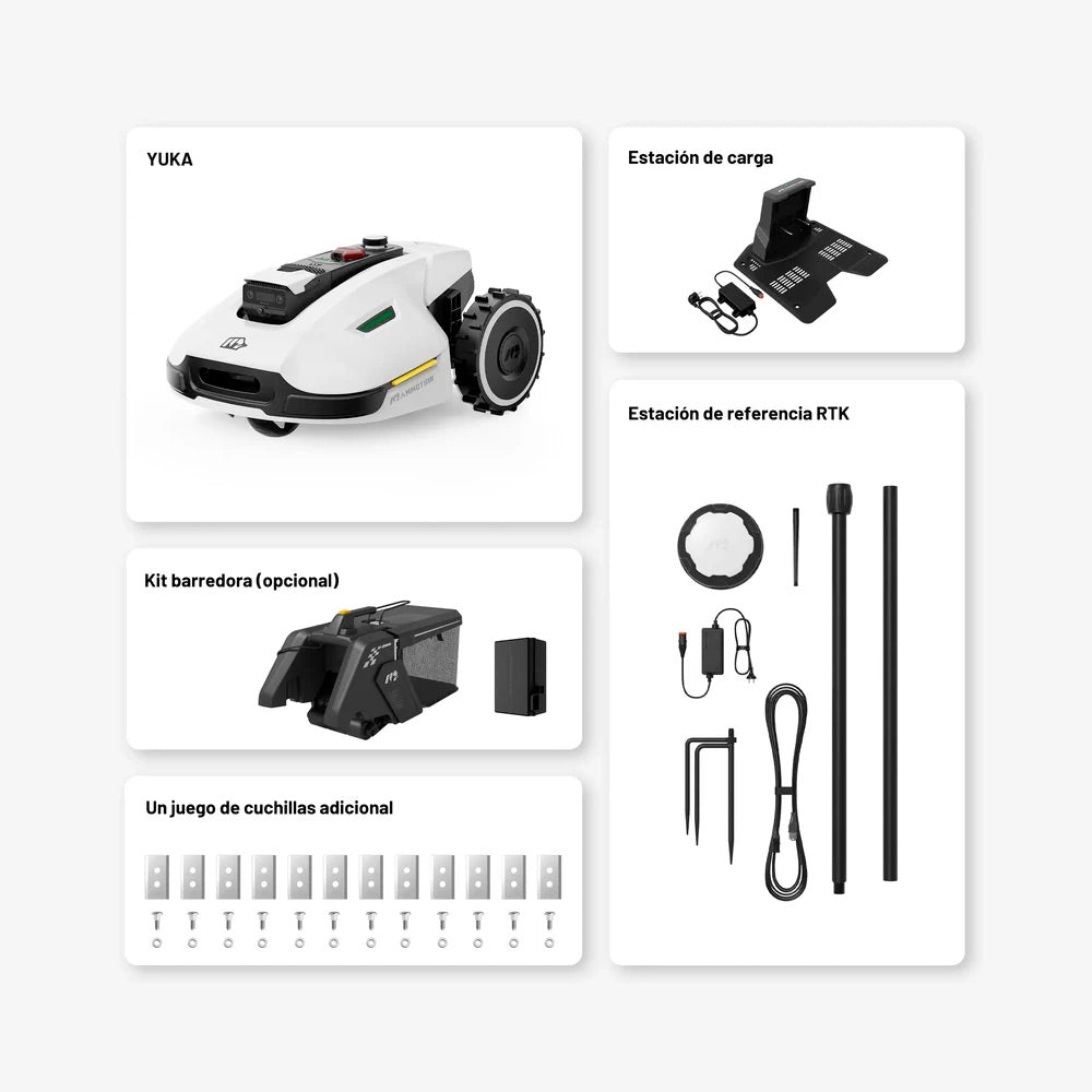 Robot cortacésped YUKA 3000